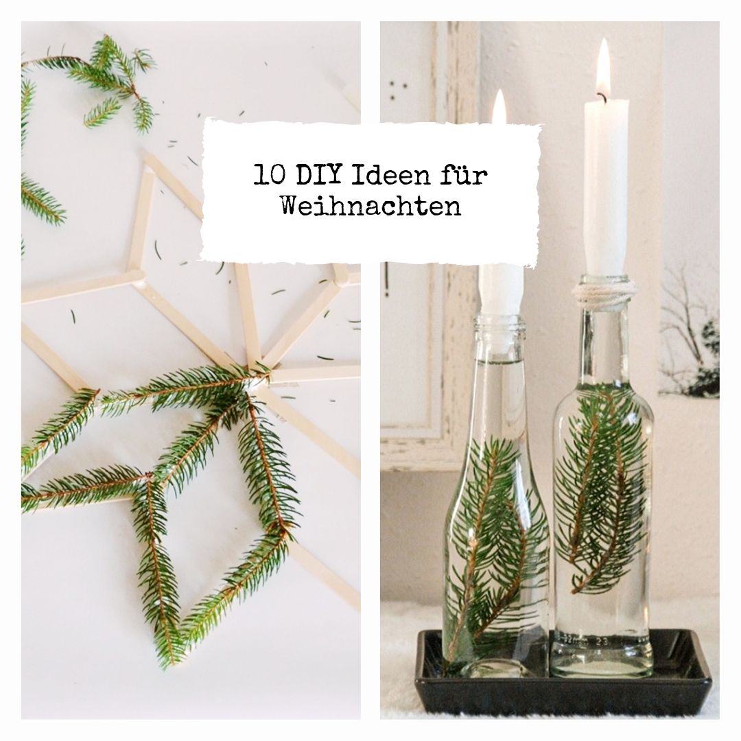 10 DIY Ideen für Weihnachten