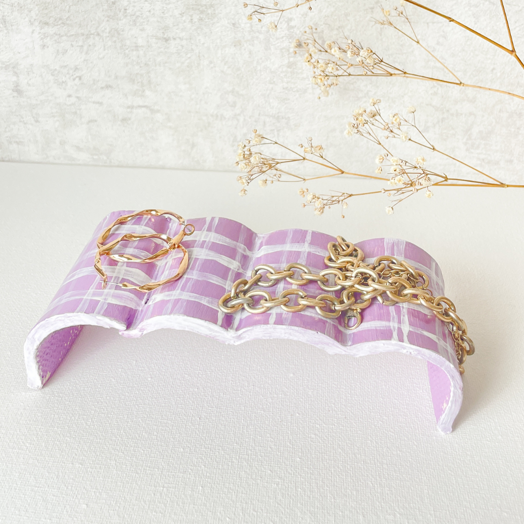 DIY Schmuckablage aus Ton