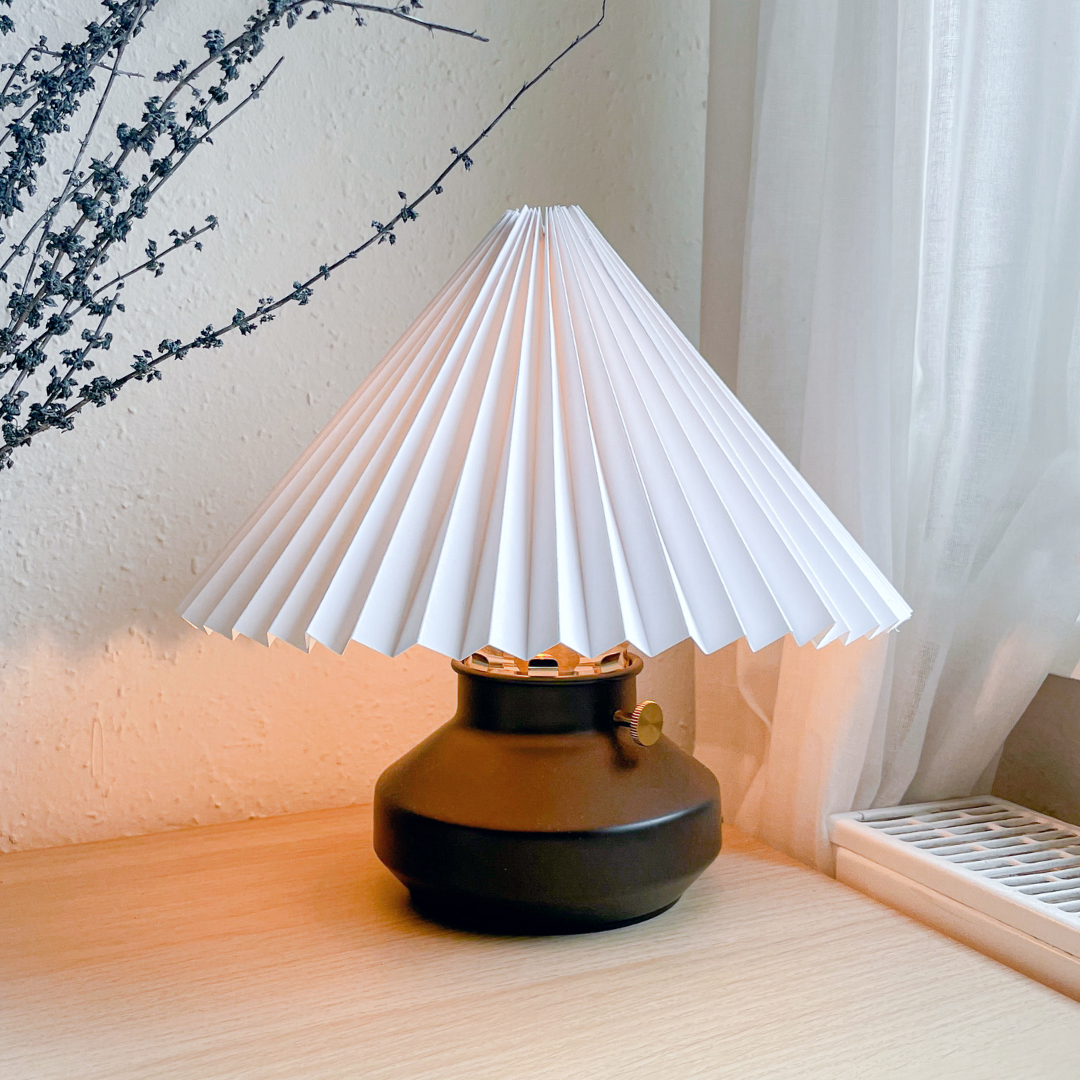 DIY Lampenschirm (Plissee) aus Papier