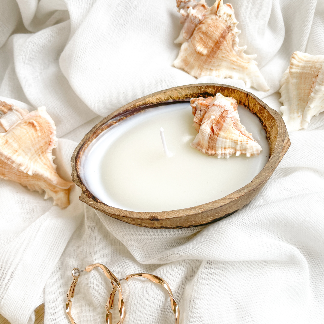 DIY Kokosnuss-Kerzen für den Sommer